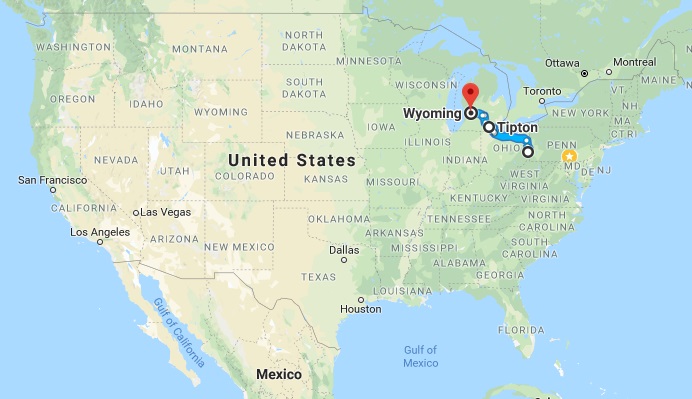 sville to wyoming full