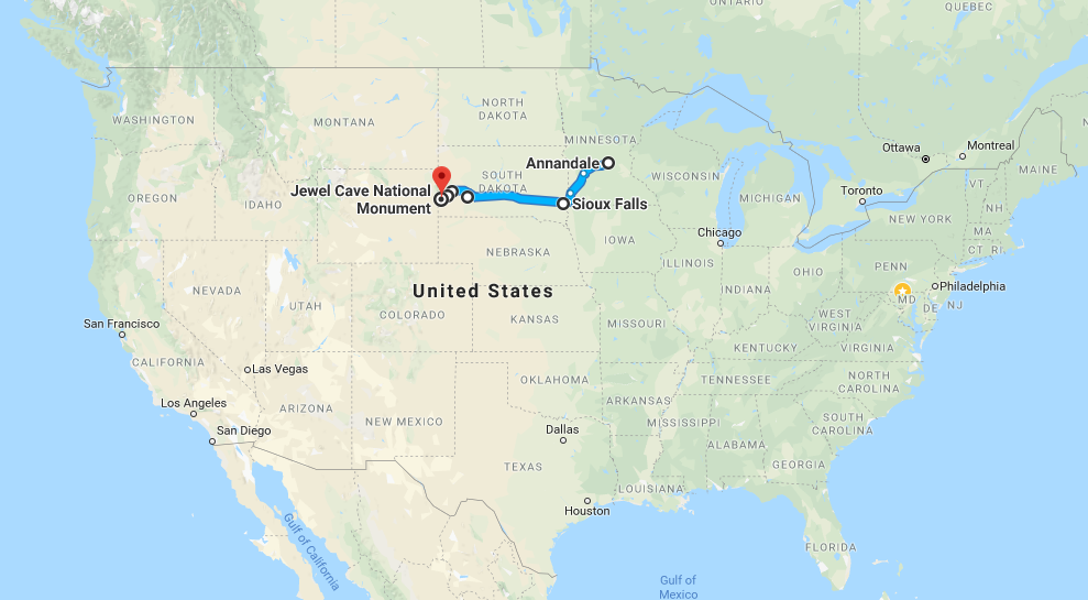 annandale to jewel cave full