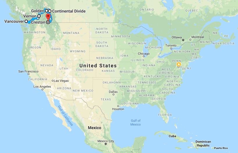 vancouver to creston full